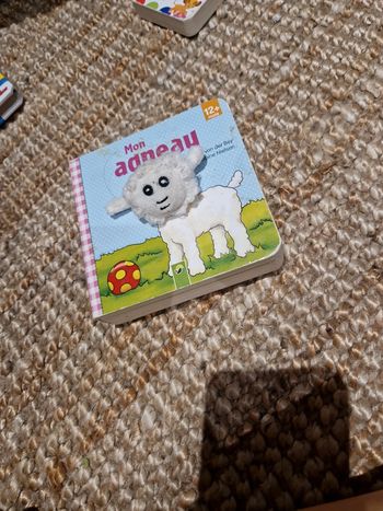 Livre bébé mon agneau
