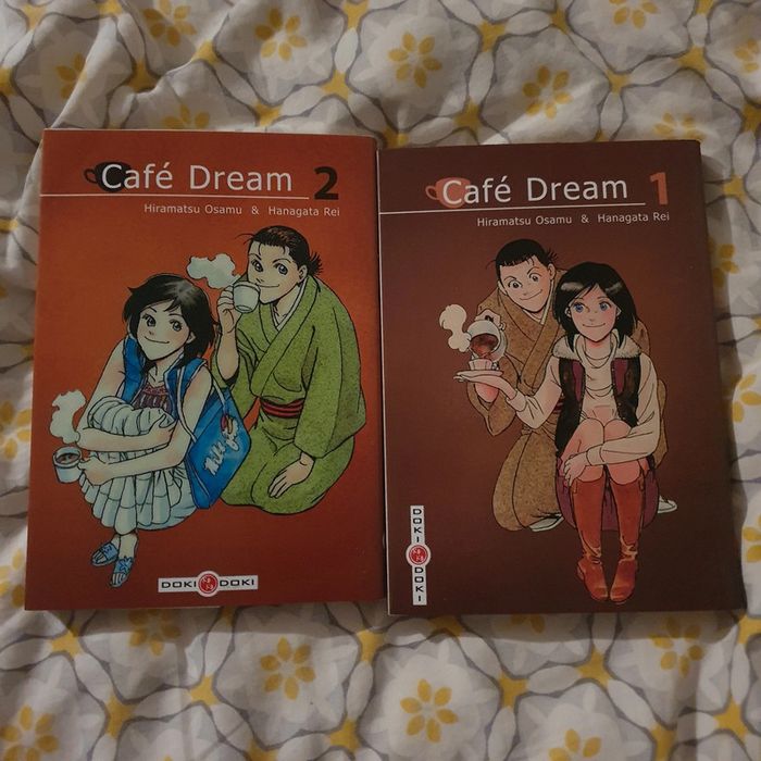 Lot tomes 1 et 2 Café Dream