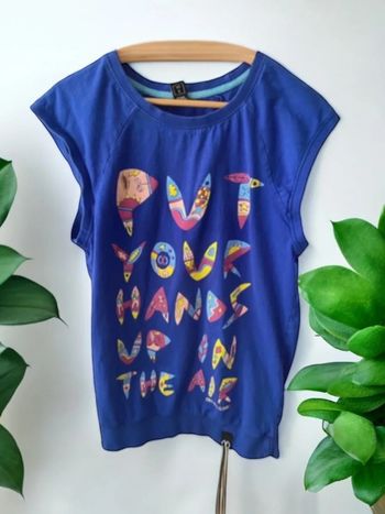 Très beau teeshirt long 🌸 effet blousant