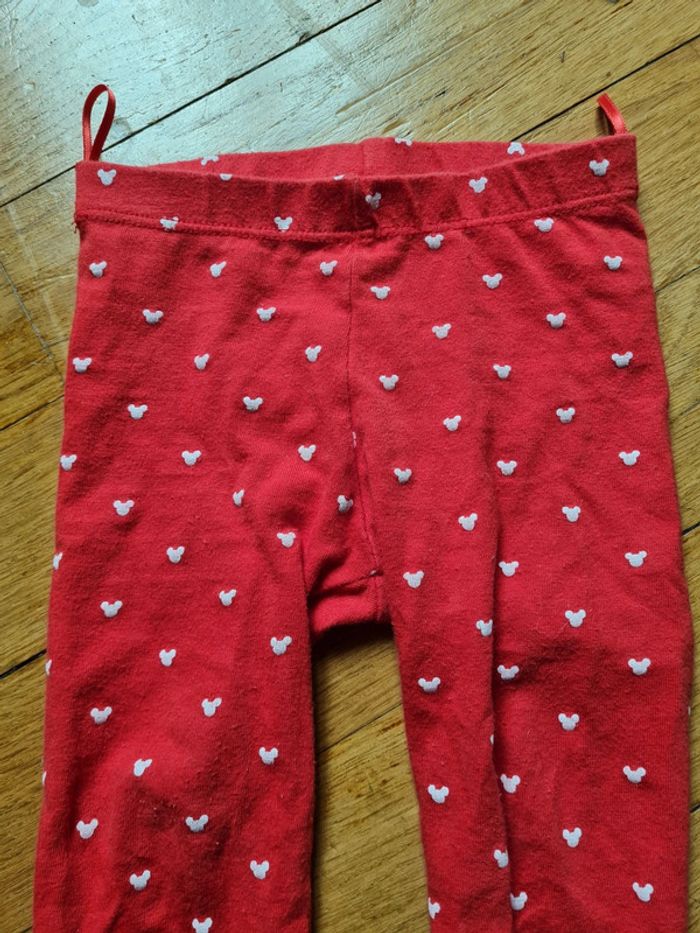Legging fille minnie 9 mois disney - photo numéro 2