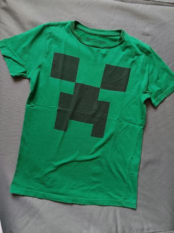 T-shirt Minecraft 🎮 Taille 7/8 ans