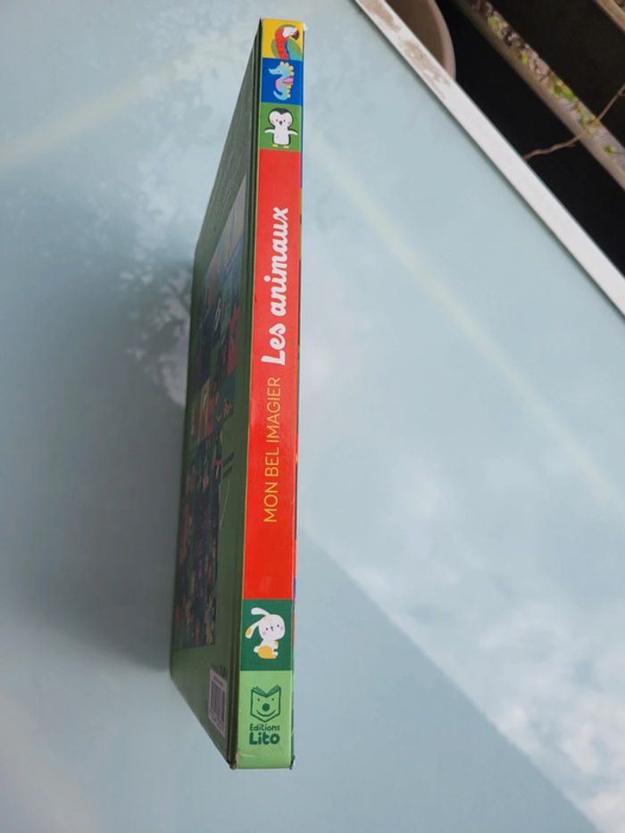 Grand livre à flaps 🦍 Mon Bel Imagier 🦜 Les animaux 🐆 73 - photo numéro 14