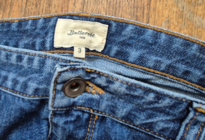 Jean droit femme Bellerose bleu Taille 3 / 40 / L - photo numéro 2