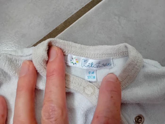 Lot de 2 pyjamas taille 0 mois - photo numéro 4