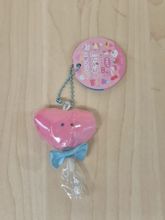 Mini mascotte Tsuburana hitomi no Ichigo Fair : Sucette