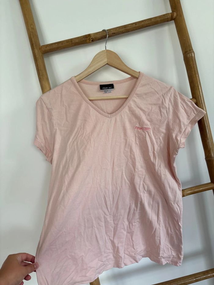 T-shirt rose pale vintage Reebok taille M - photo numéro 7