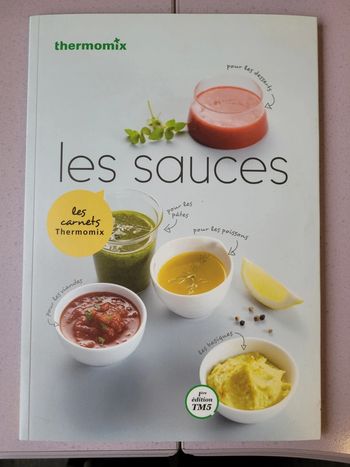 Livre recettes sauce thermomix