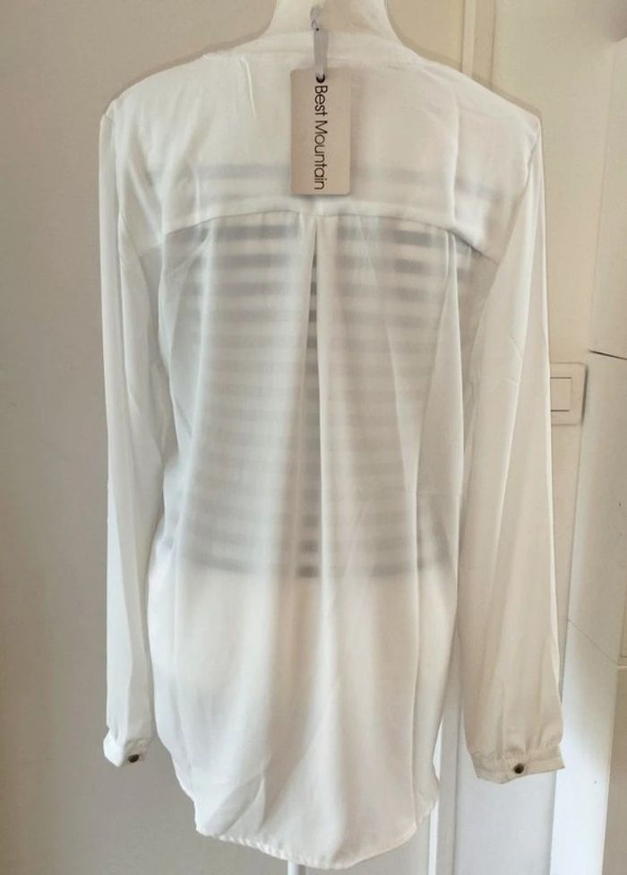 Blouse Best Mountain taille L écrue neuve - photo numéro 4