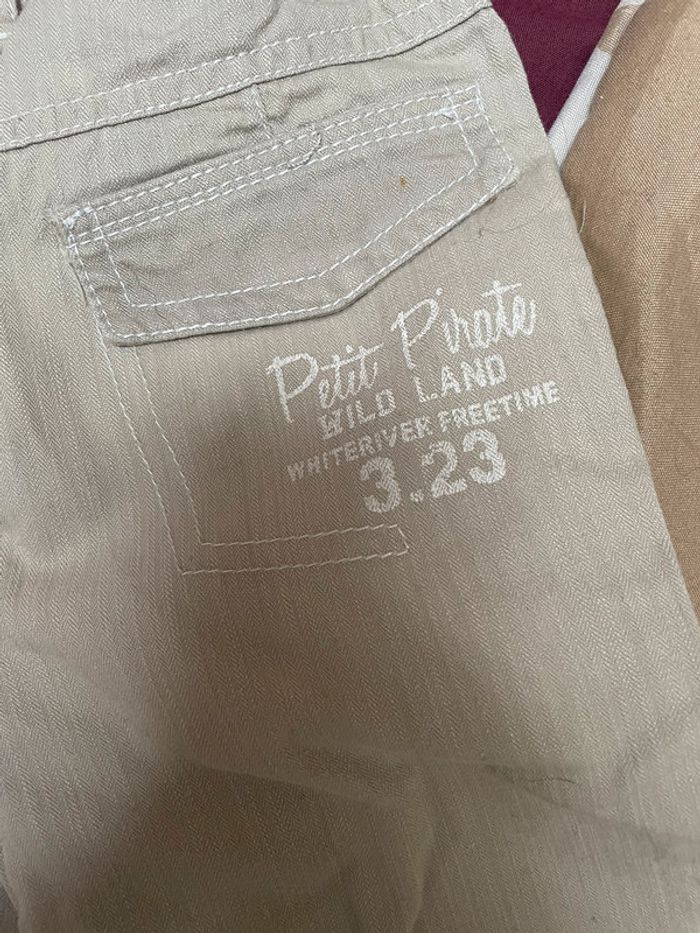 Pantalon garçon beige petit pirate 18 mois - photo numéro 2