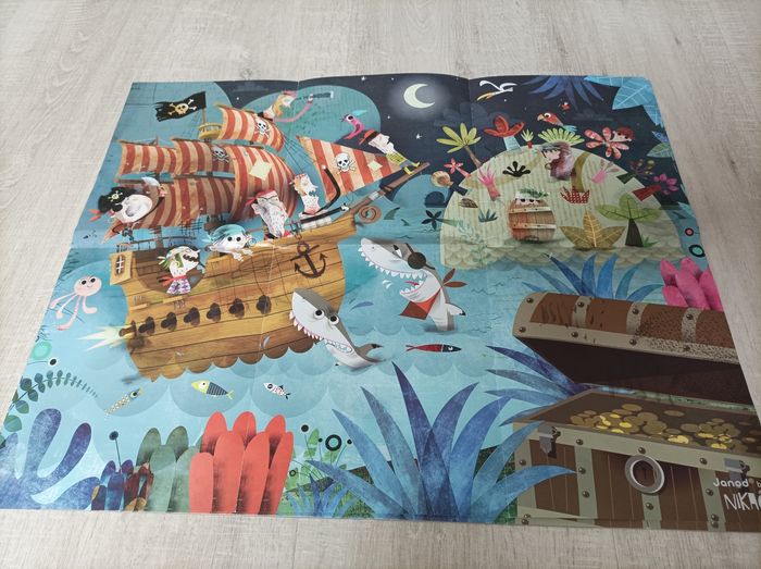 Puzzle pirate janod - photo numéro 2