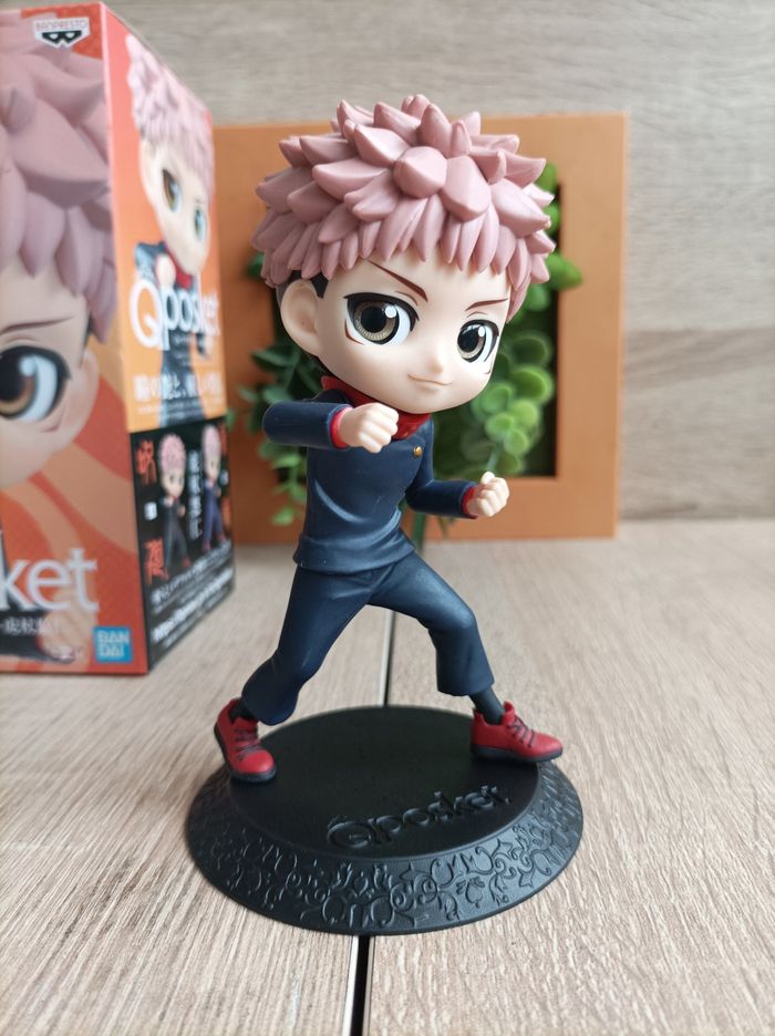 Figurine Yuji Itadori jujutsu Kaisen banpresto qposket Bandai
