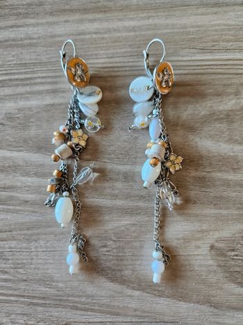 Boucles d'oreilles fantaisie pendantes
