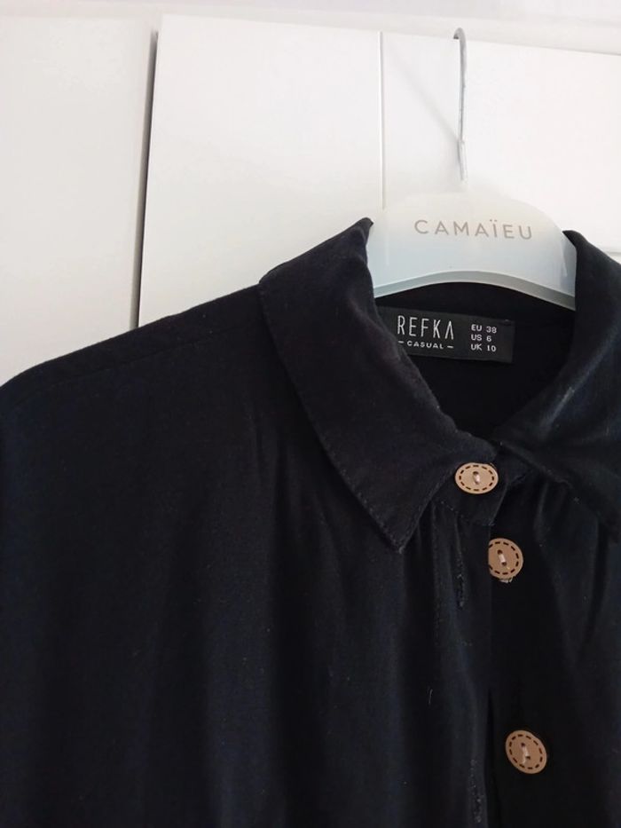 Chemise longue t.38 Modanisa 🖤🌼 - photo numéro 3