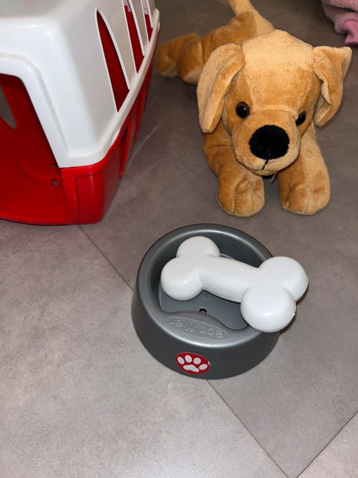 Jouet chien et sa boîte - photo numéro 2