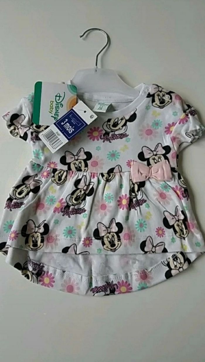 Ensemble Minnie rose 3 mois - photo numéro 2