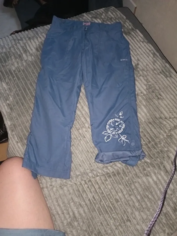 Pantacourt bleu jeans
