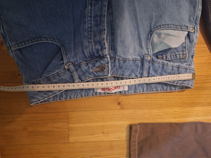 Lot 4 pantalons jambes larges jeans taille 38 - photo numéro 17
