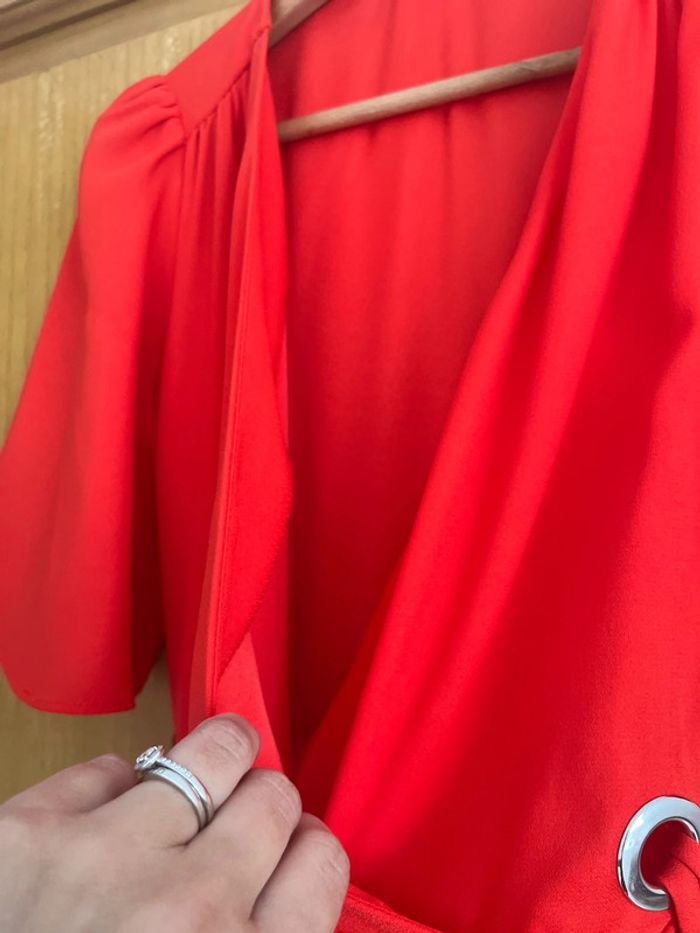 Robe cérémonie / été corail femme 36 - photo numéro 5