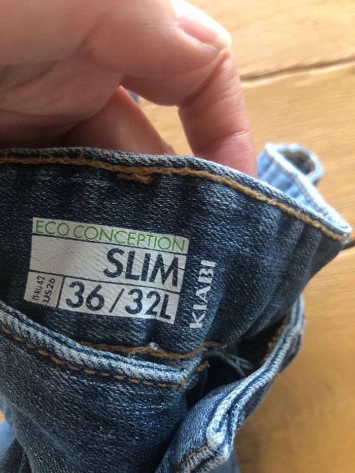 Jean kiabi 36 eco conception - photo numéro 4