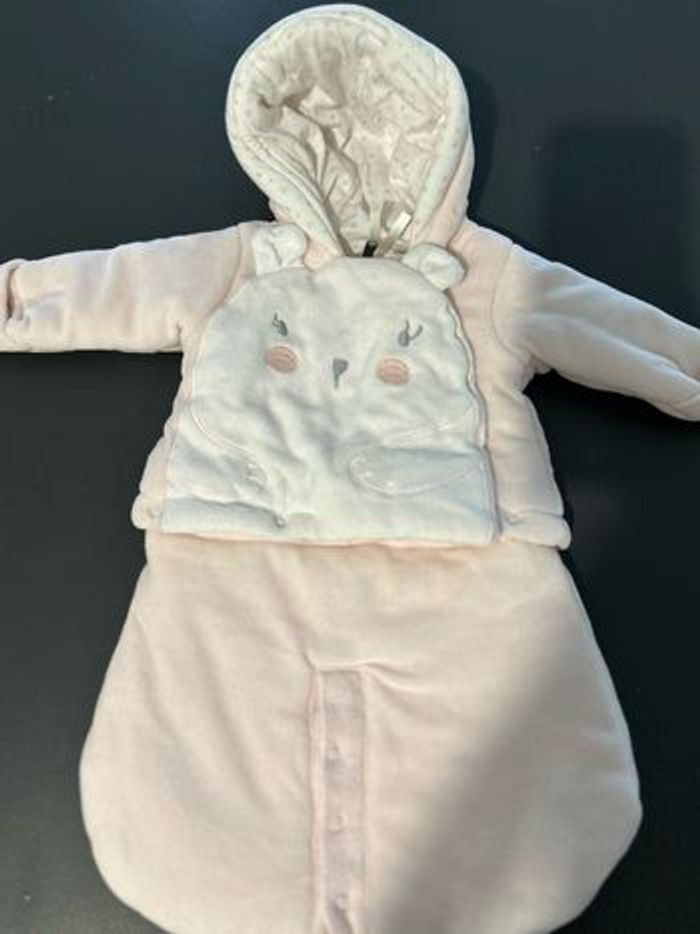 Combinaison molletonnée 0-3 mois