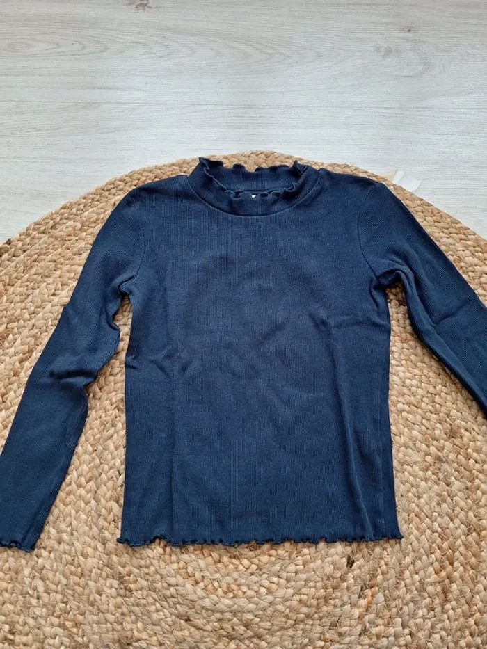 Lot de sous-pull marine TAO 8 ans 128 cm - photo numéro 2