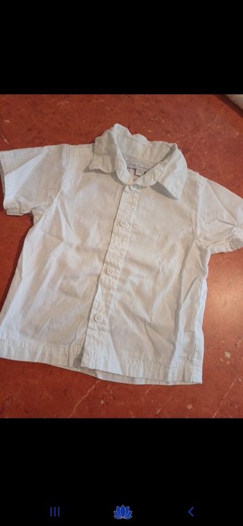 Chemise bébé taille 6 mois