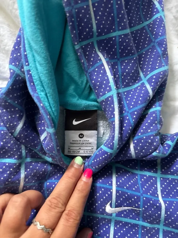 Sweat-shirt 5 6 ans Nike garçon - photo numéro 2