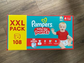 Couches Pampers baby dry pants 4