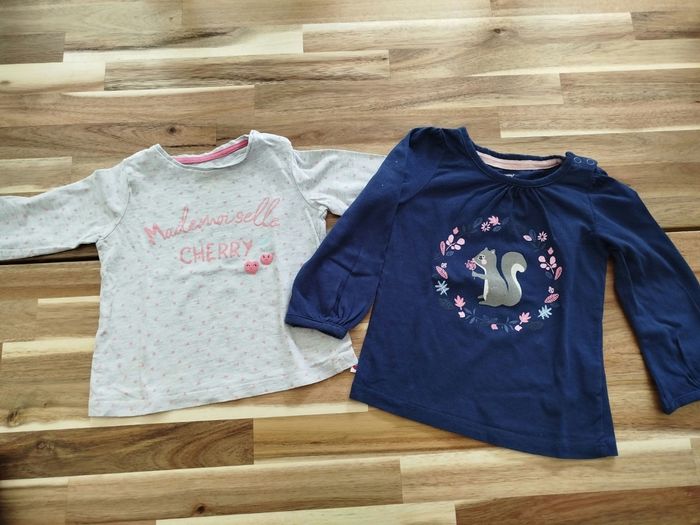 Lot de 2 Tshirt 18mois