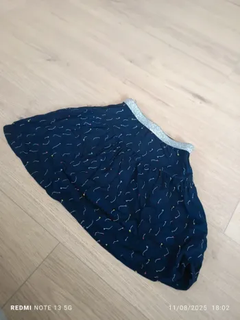 Magnifique jupe Kiabi bleu taille 5 ans