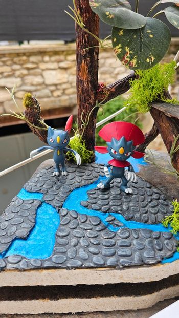 Super figurine Pokemon Nintendo Évolution farfuret dimoret