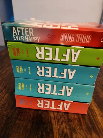 Lot de 5 livre : After