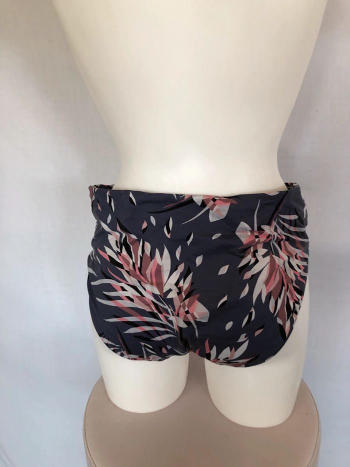 Bas de maillot de bain indigo et rose taille haute Chantelle taille 42 44 très bon état - photo numéro 7