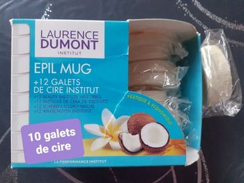 10 galets de cire
