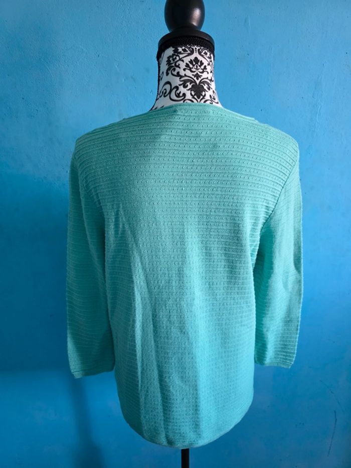 Pull femme menthe T : 42/44 - photo numéro 3