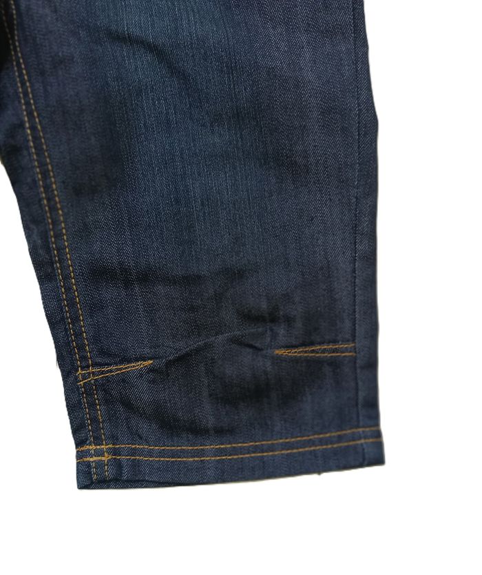 Bermuda jean bleu marine. Short long. In Extenso. Coton. Polyester. Taille 8 ans. 125 - 131 cm - photo numéro 3