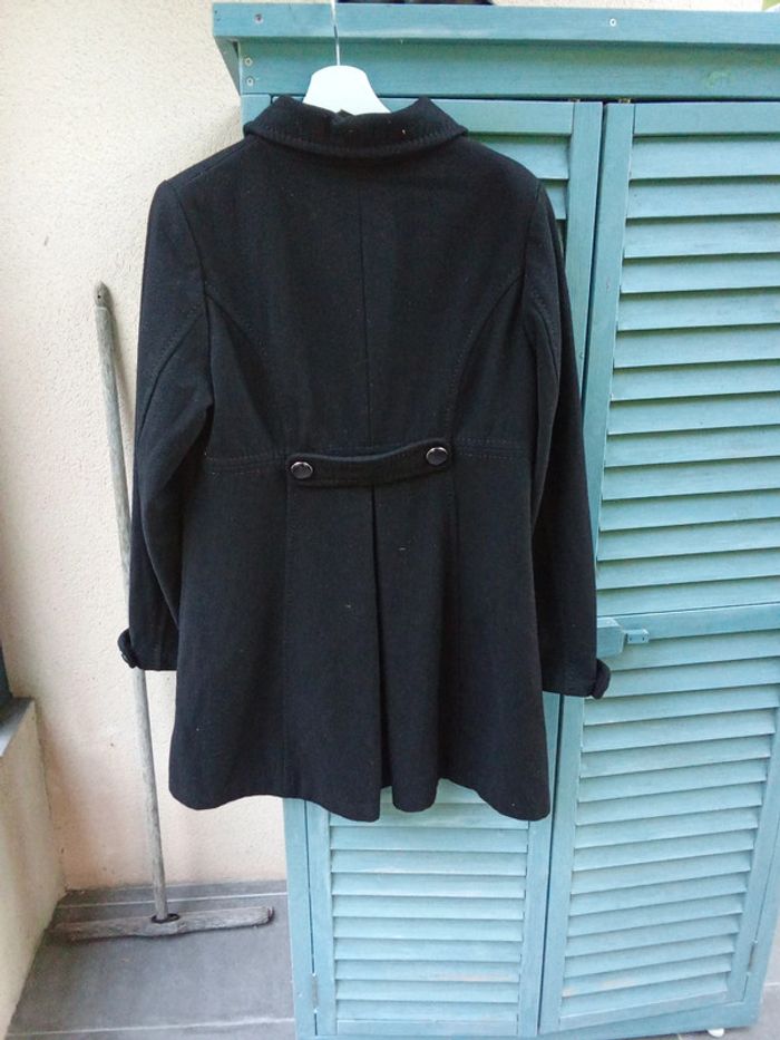 Manteau veste noire habillée avec laine taille 40 H&M - photo numéro 7