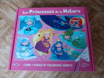 Puzzle 🧩 (à colorier au dos !) enfant 60 pièces aux éditions carrousel