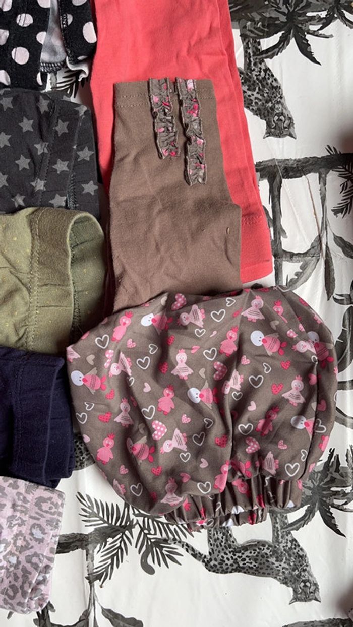 Lot 8 leggings 6 mois - photo numéro 5