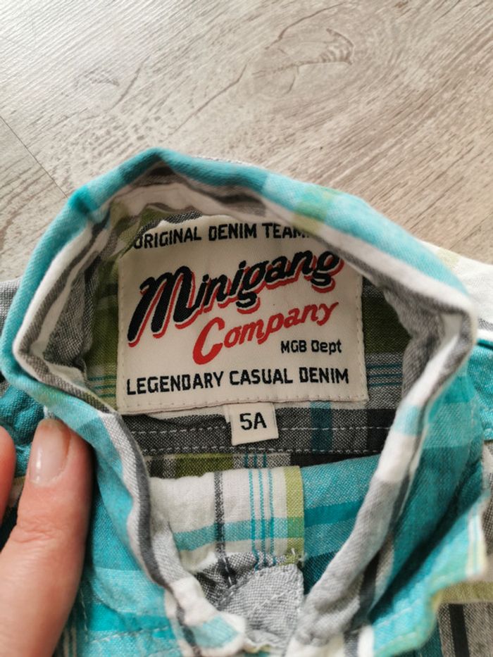 Chemise manches courtes 5 ans - photo numéro 2