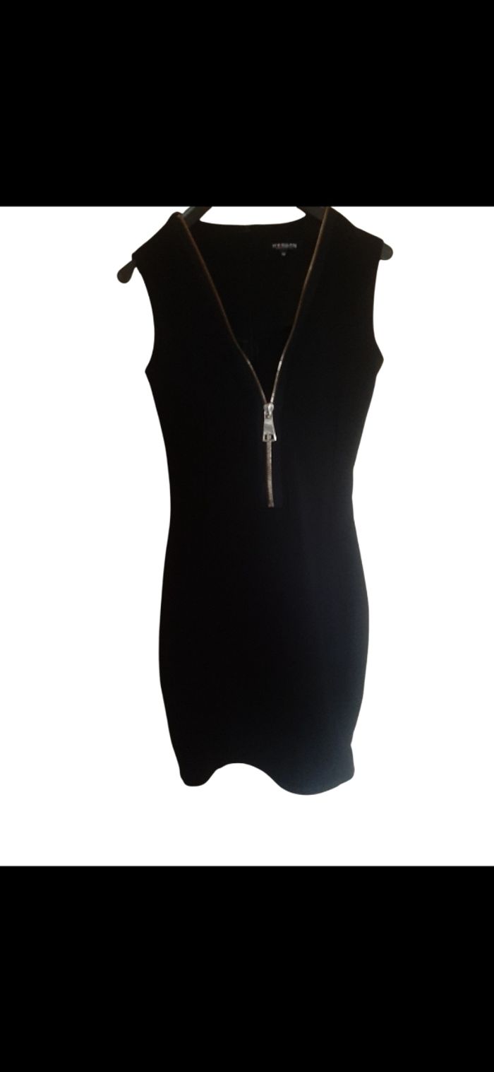 Robe sans manches noire Morgan