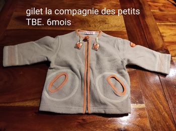 Gilet polaire compagnie des petits