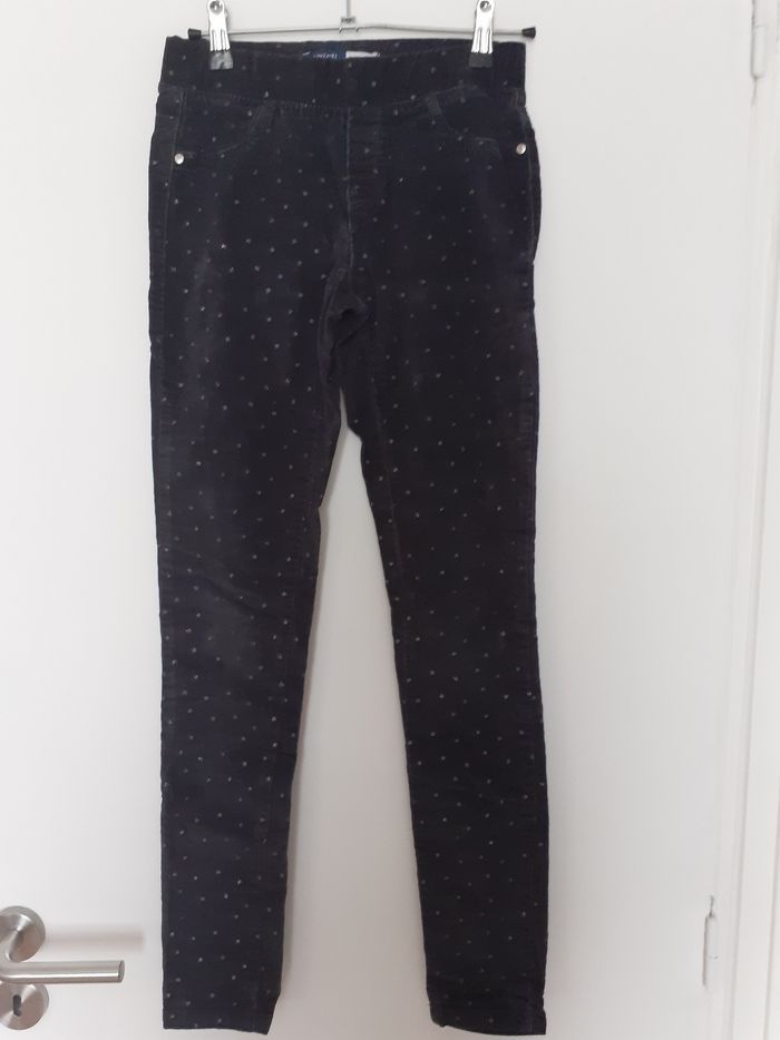 Tregging fille 12 ans noir Okaïdi