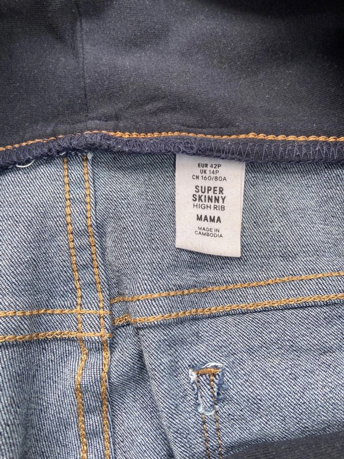 Pantalon jean de grossesse - photo numéro 3