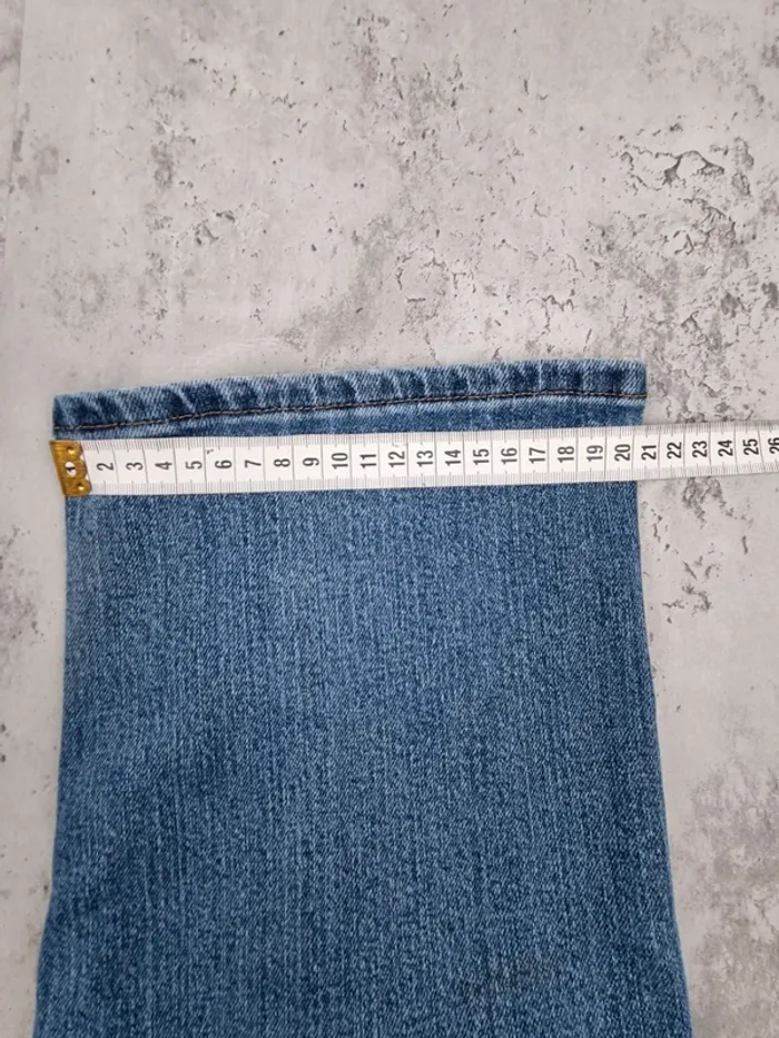 Jean Wrangler bleu – Taille 36x30 US / 46 FR Homme (mesures en photos) - photo numéro 7