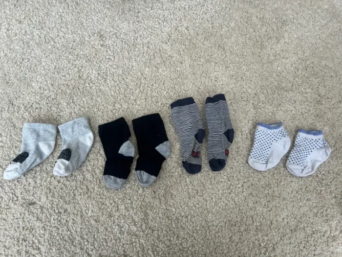 Lot de 4 paires de chaussettes bébé mixtes - 3/6 mois - photo numéro 5