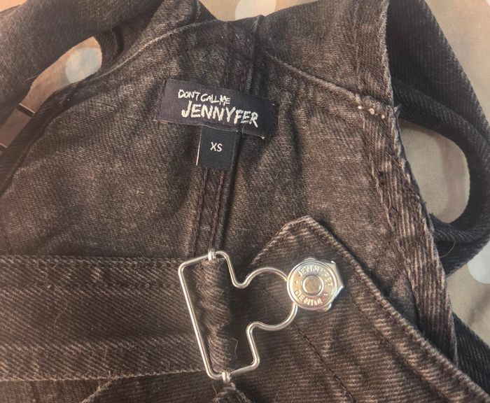 Combi short en jean Jennyfer, fille,taille xs - photo numéro 3