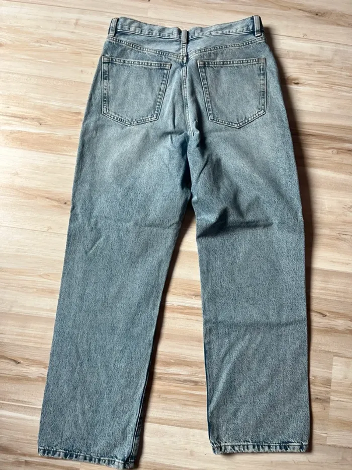 jeans jeans droit mom mango - photo numéro 5