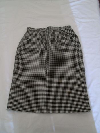 Jupe pied-de-poule 
