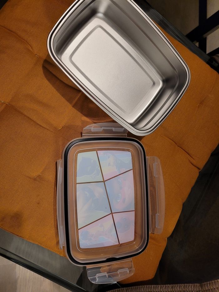 Boîte à goûter inox miraculous neuf (4e) - photo numéro 2